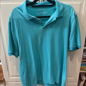 Saddlebred Men's Turquoise Polo Shirt